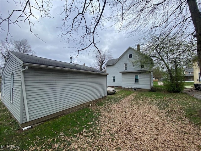 view of rear view of house
