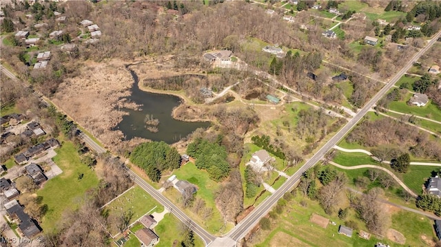 760 N Medina Line Rd, Akron, OH 44333 - aerial view featuring a water view