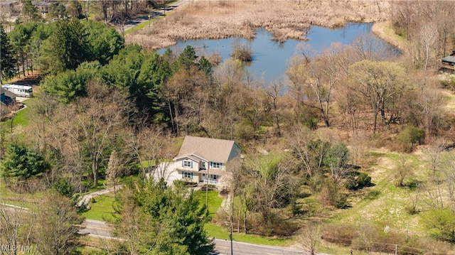 760 N Medina Line Rd, Akron, OH 44333 - bird's eye view featuring a water view