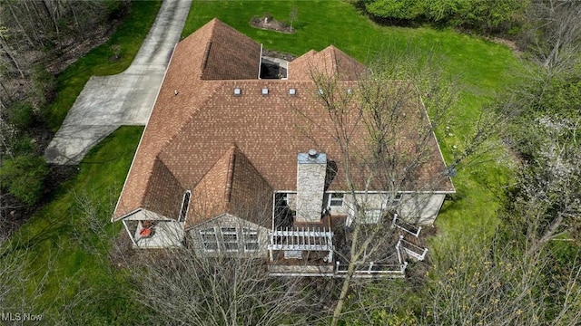 aerial view