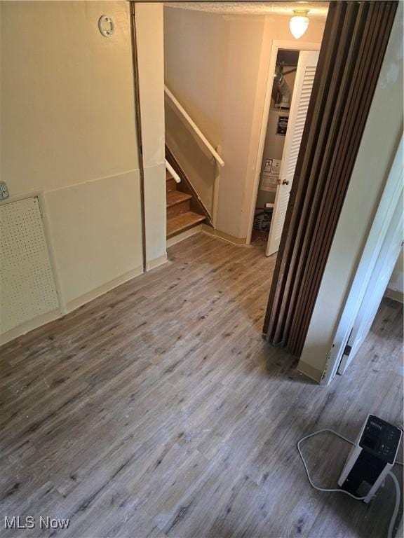 3742 Concord Dr, Beachwood, OH 44122 - unfurnished room with wood finished floors and stairs