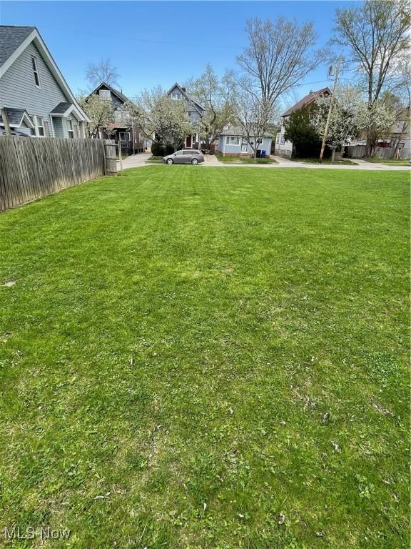 7706 Connecticut Ave, Garfield Heights, OH 44105 - view of yard featuring fence