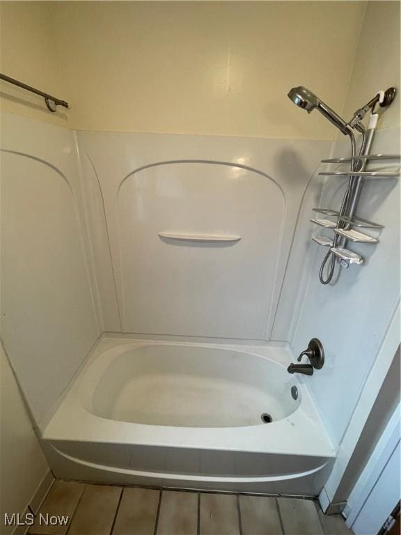 7706 Connecticut Ave, Garfield Heights, OH 44105 - full bathroom featuring bathtub / shower combination and tile patterned floors