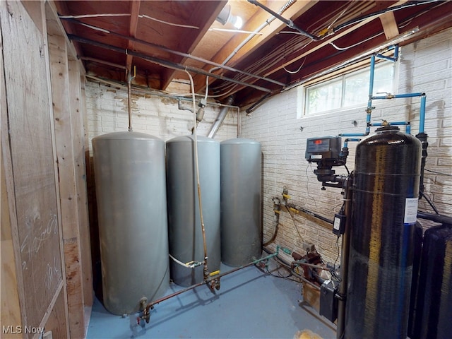 view of utility room