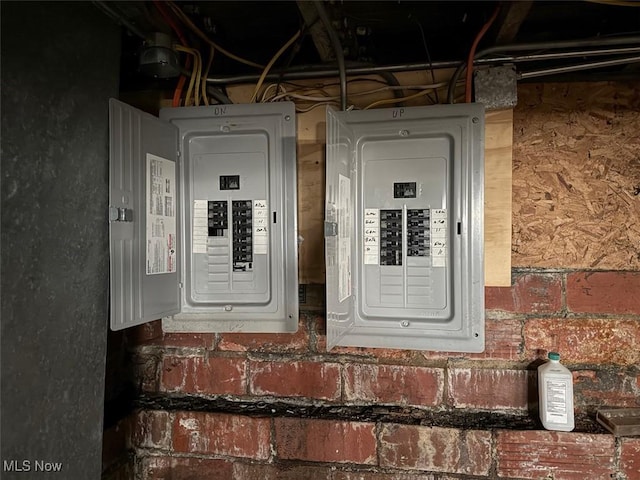 utilities with electric panel