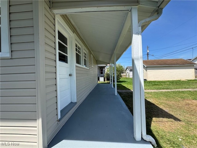 view of patio