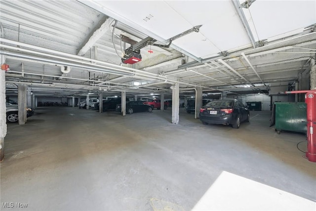 1951 W 26th St Unit Th5, Cleveland, OH 44113 - parking garage with a garage door opener