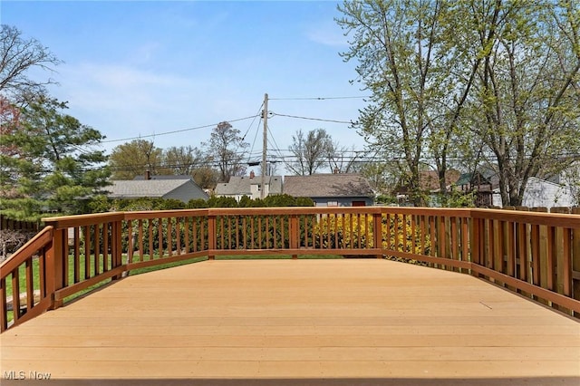 view of deck