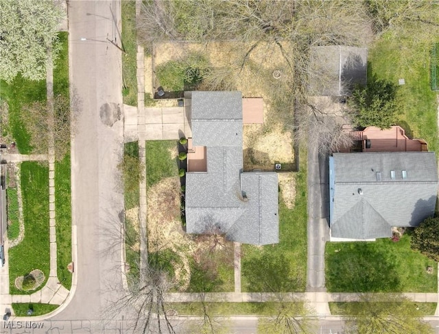 drone / aerial view