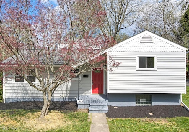 view of tri-level home