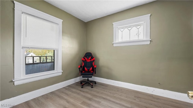 636-638 Fern St, Akron, OH 44307 - unfurnished room featuring wood finished floors and baseboards