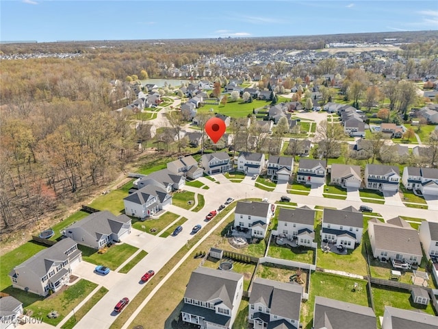 4591 Boulder Ln, Lorain, OH 44053 - bird's eye view with a residential view