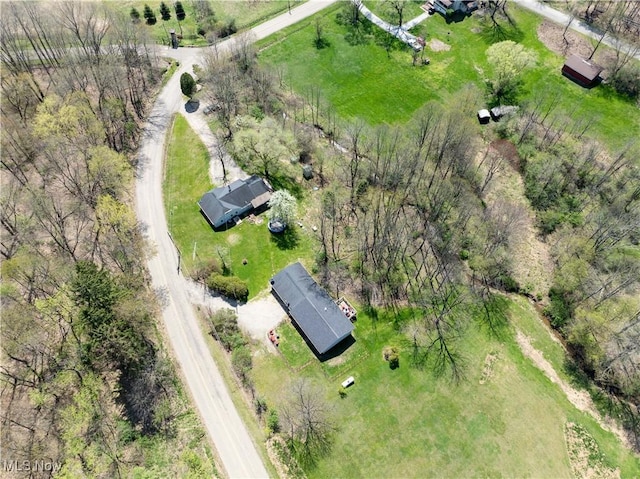 1966 Tall Timber Rd NE, New Philadelphia, OH 44663 - aerial view with a rural view