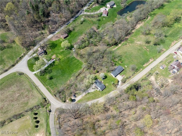 1966 Tall Timber Rd NE, New Philadelphia, OH 44663 - aerial view featuring a water view