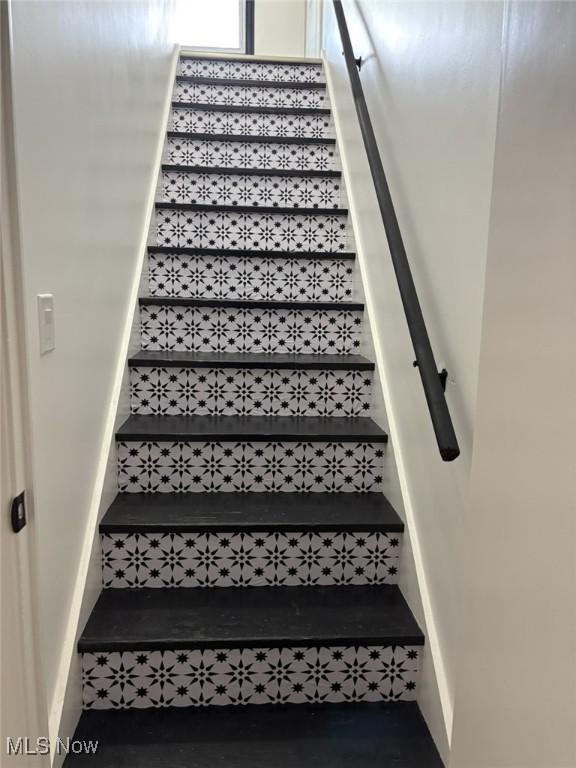 view of staircase
