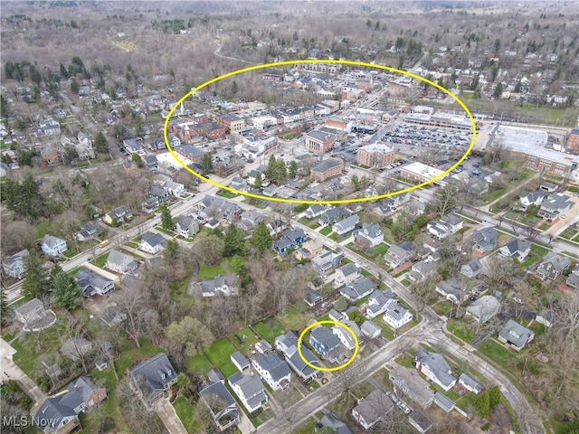 drone / aerial view