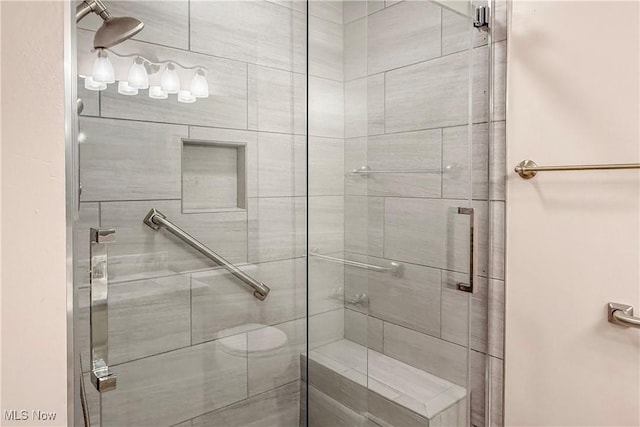 220 Bantam Ridge Ct, Wintersville, OH 43953 - full bathroom featuring a shower stall