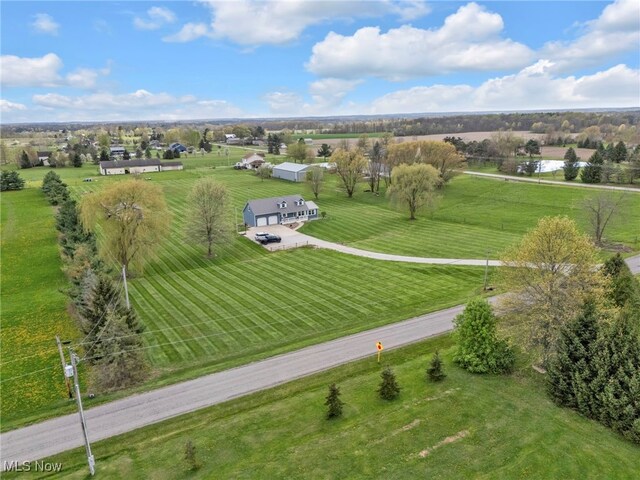 39233 Jones Rd, Litchfield, OH 44253 - birds eye view of property featuring a rural view