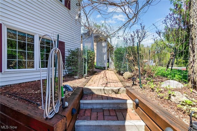 view of yard