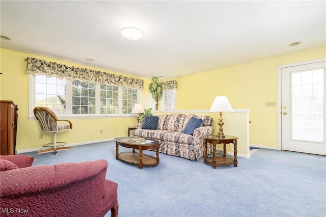 265 Putnam Ln, Weirton, WV 26062 - living room with carpet flooring and baseboards