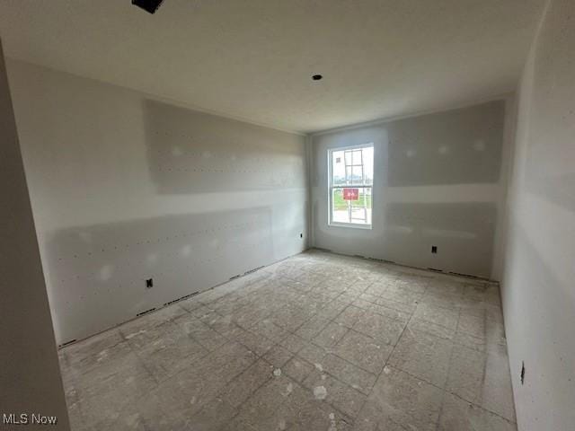 view of unfurnished room