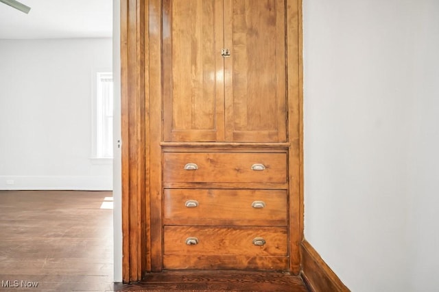 1357 E Blvd Unit 2, Cleveland, OH 44106 - interior details with wood finished floors and baseboards