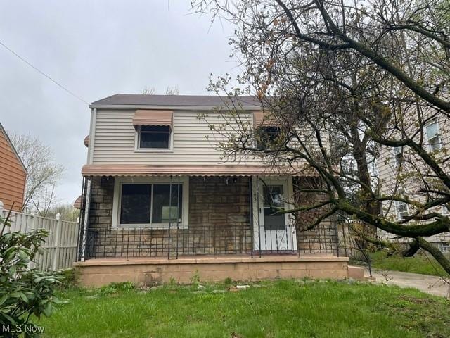 1145 Arnold Ave, Akron, OH 44305 - exterior space featuring a porch