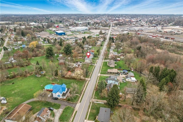 drone / aerial view