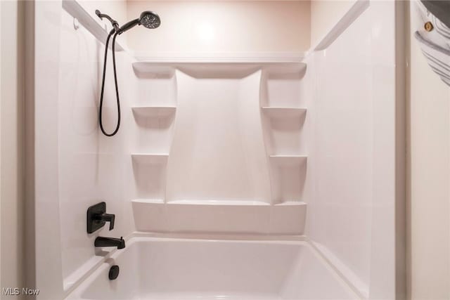 full bathroom with  shower combination