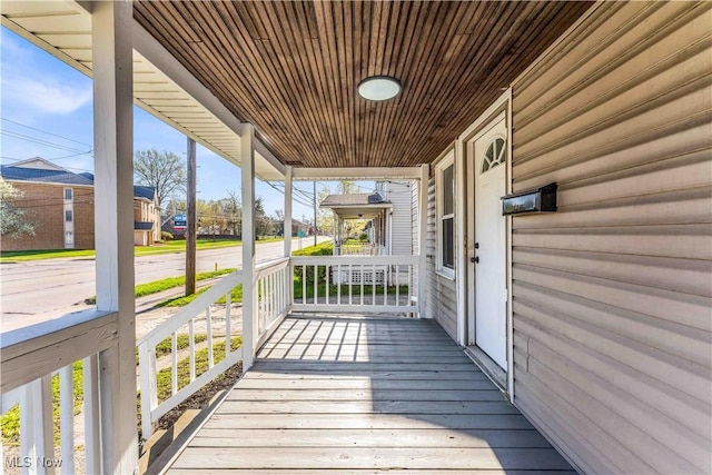 135 W Bagley Rd, Berea, OH 44017 - deck featuring a porch