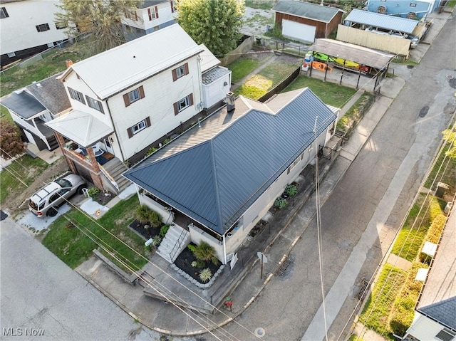 aerial view