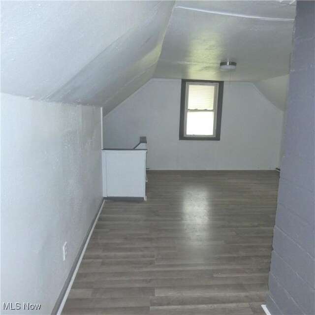 10921 Dove Ave, Cleveland, OH 44105 - additional living space with lofted ceiling and wood finished floors