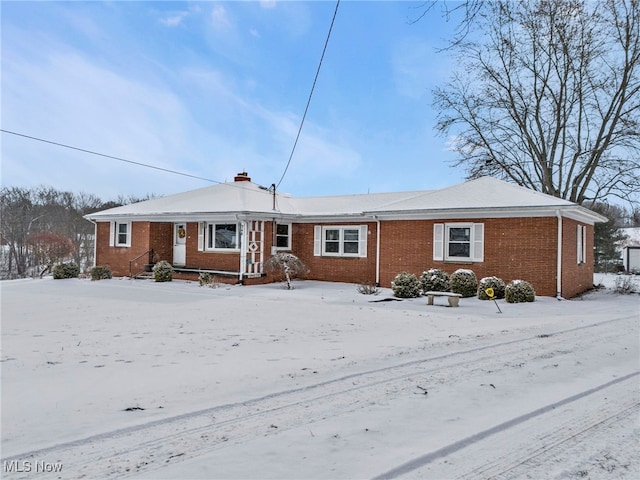340 53rd St SW, Canton, OH 44706 - view of front of property featuring a chimney and brick siding
