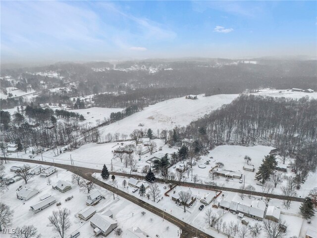 340 53rd St SW, Canton, OH 44706 - view of snowy aerial view