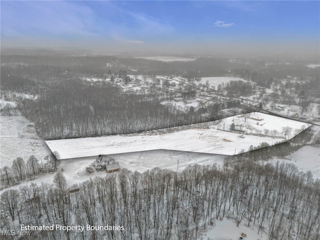 340 53rd St SW, Canton, OH 44706 - view of snowy aerial view