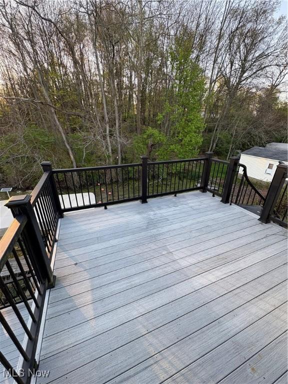 view of deck