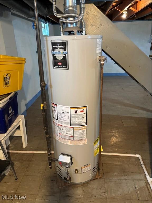 utilities with gas water heater