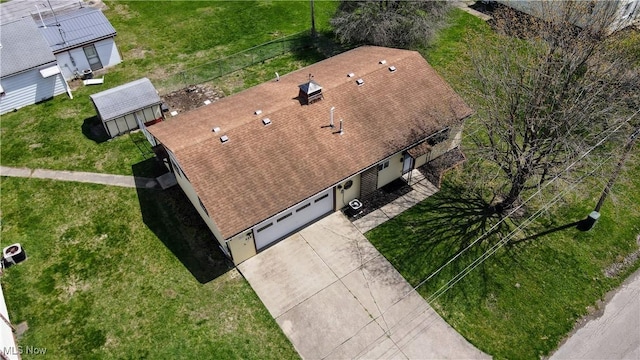aerial view
