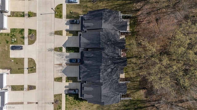 drone / aerial view