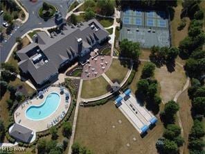 aerial view