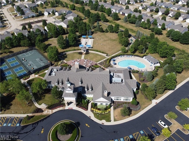 aerial view
