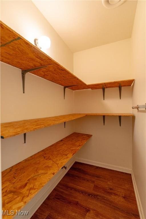 view of storage