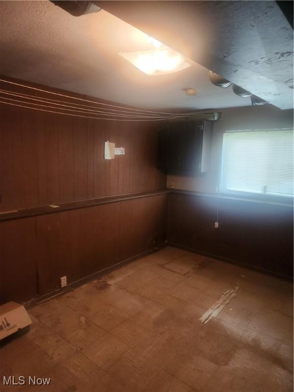 6876 Anthony Ln, Parma Heights, OH 44130 - basement with wood walls