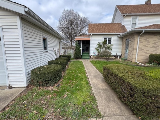 view of yard