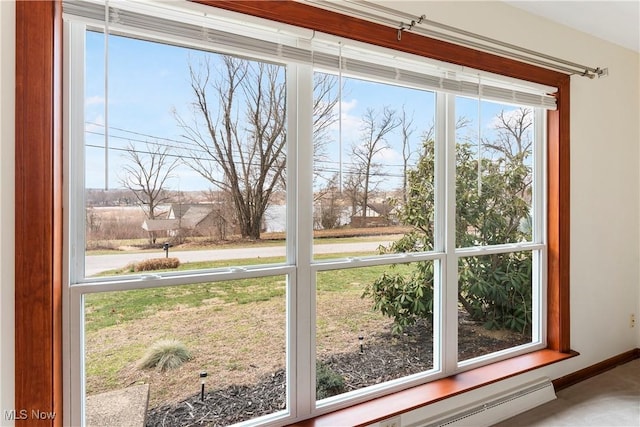 449 W Long Lake Blvd, Akron, OH 44319 - interior details featuring baseboards and carpet