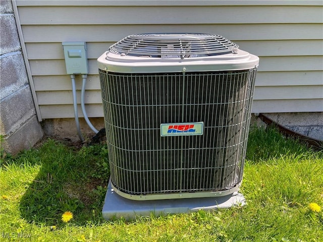 details featuring central air condition unit