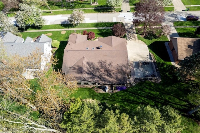 drone / aerial view