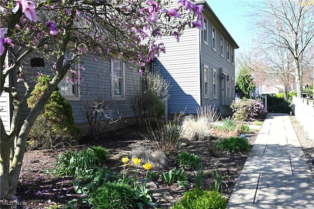 view of side of home