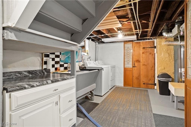 laundry area with laundry area and washer and dryer