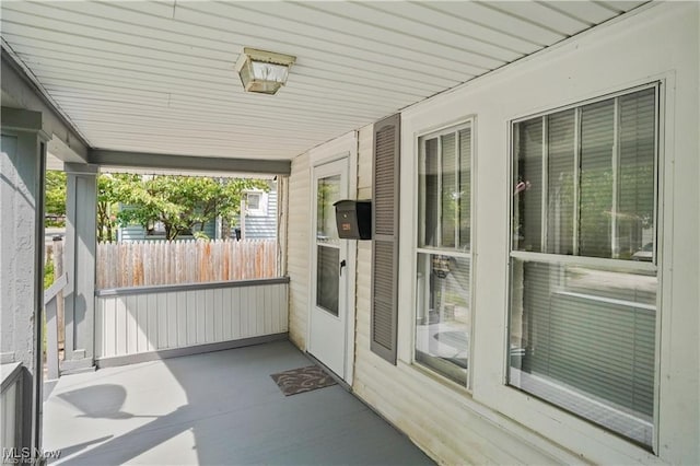 view of patio / terrace featuring a porch